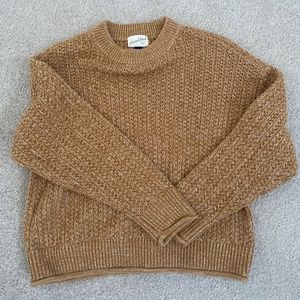 Universal thread tan sweater